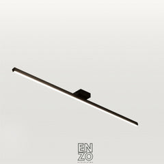 EnzoLight Linea Sensörsüz Aşağı Işık Tavana Sıfır Plafonyer LED Avize - 1:1 Beyaz Fon Dekupe Ana Ürün Görseli (AI Oda Tasarımı Cutout)