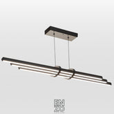 EnzoLight Cosmo Downlight Sarkıt Modern Lineer LED Sarkıt Avize - 1:1 Beyaz Fon Dekupe Ana Ürün Görseli (AI Oda Tasarımı Cutout)
