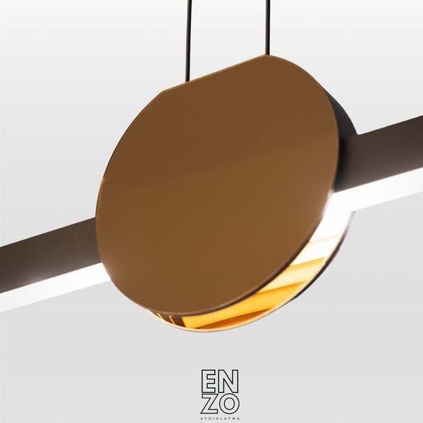 UnoS Aşağı Yönlü Sarkıt Led Avize 120 Cm Modern - Mimari Aydınlatma