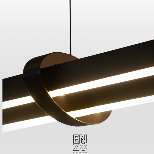 Cosmo 2 Lineer LED Sarkıt Avize – Kumandalı Dim Edilebilir – Aşağı Işık
