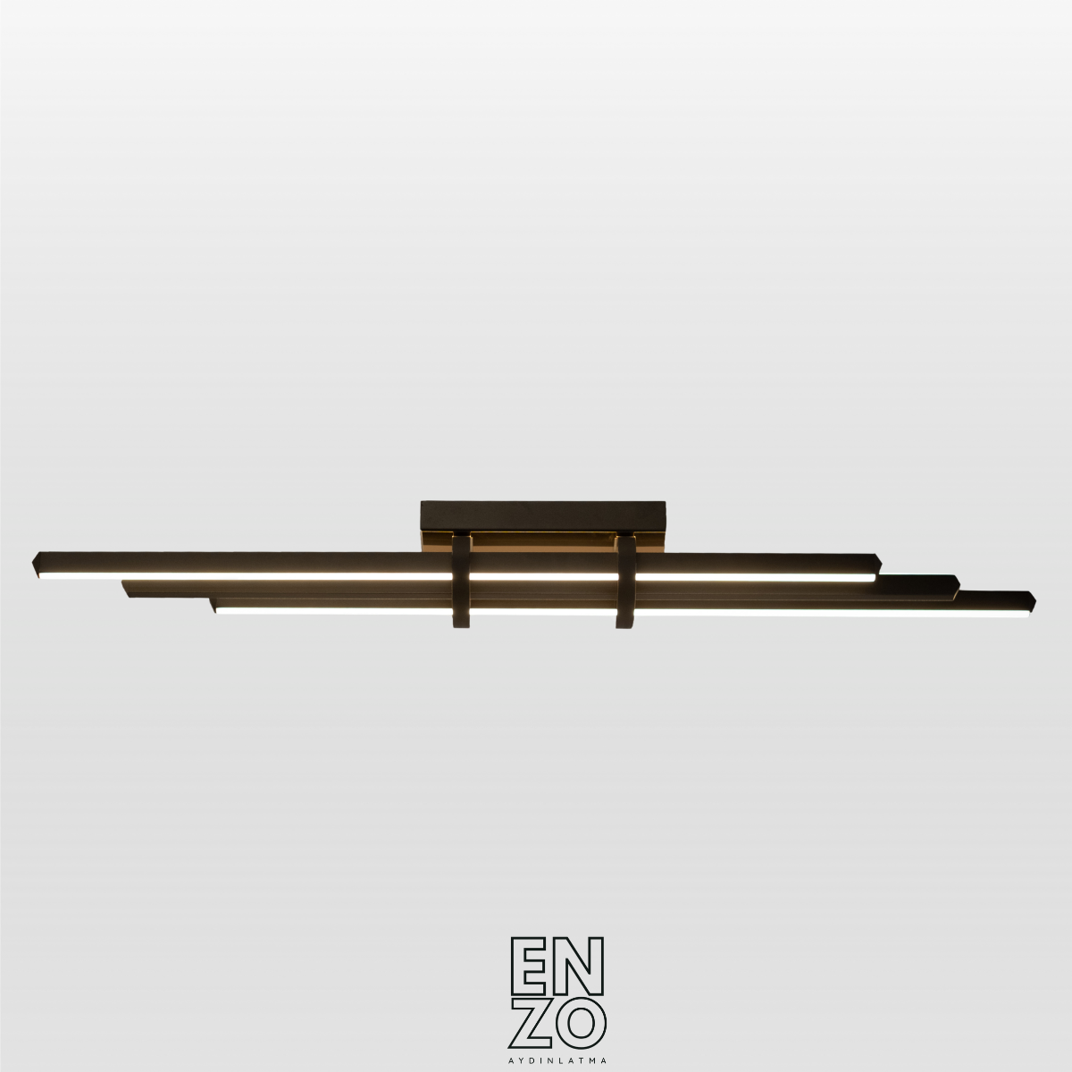 EnzoLight Cosmo LED Tavan Avize Tavana Sıfır Plafonyer LED Avize - Modern Salon ve Yemek Masası Uygulama Görseli