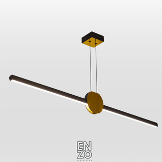 UnoS Aşağı Yönlü Sarkıt Led Avize 120 Cm Modern - Mimari Aydınlatma