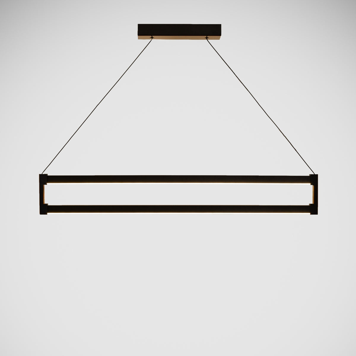 EnzoLight Orion Lineer LED Sarkıt Modern Lineer LED Sarkıt Avize - 6063 Alüminyum Gövde, Ölçü ve Montaj Detay Görseli