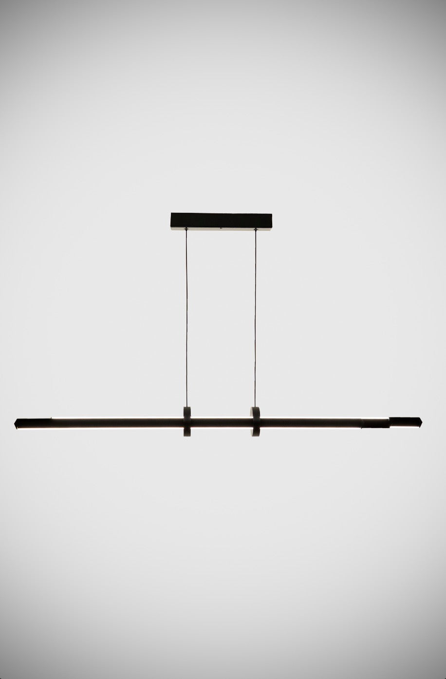 EnzoLight Cosmo Up & Down Sarkıt Modern Lineer LED Sarkıt Avize - 6063 Alüminyum Gövde, Ölçü ve Montaj Detay Görseli