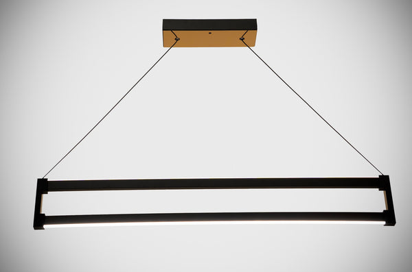 Orion Modern Lineer LED Sarkıt Avize - Yukarı - Aşağı Işık – Kumandalı Dim Edilebilir  Aydınlatma