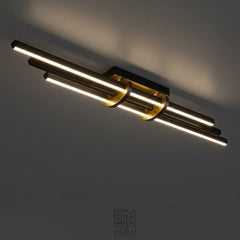 EnzoLight Cosmo LED Tavan Avize Tavana Sıfır Plafonyer LED Avize - Gece Açık Işık Simülasyonu ve Homojen LED Aydınlatma Ambiyansı